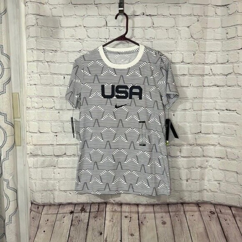 NIKE Women's USA Allover Print T-Shirt